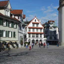 Massagekurier - Massage St.Gallen - Blick in die Altstadt St.Gallen