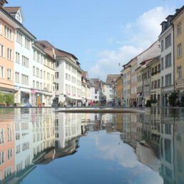 Massagekurier - Massage Winterthur - Blick in die Altstadt von Winterthur